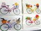Halloween Pillow cover, Embroidered bicycle pillow, seasonal pillow covers product 4